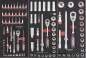 Preview: Kraftwerk Werkstattwagen BT700 PRO Line (8 Schubladen) – 236-teiliges Profi-Set