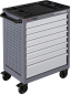 Preview: Kraftwerk Werkstattwagen BT700 PRO Line (8 Schubladen) – 236-teiliges Profi-Set