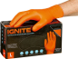 Preview: AURELIA IGNITE Einweghandschuhe Nitril orange extra stark – Box à 50 Stück - Grösse L