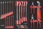 Preview: Kraftwerk Black Weeks: PRO LINE Werkstattwagen PT800 7 Schubladen mit PB 151-tlg.