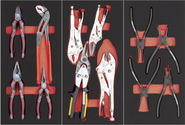 Kraftwerk Werkstattwagen BT700 PRO Line (8 Schubladen) – 236-teiliges Profi-Set