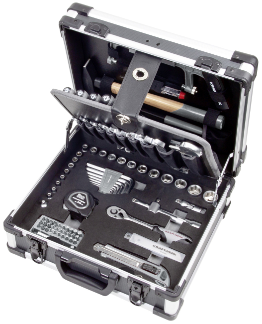 Kraftwerk Werkzeugkoffer klein 102-tlg.