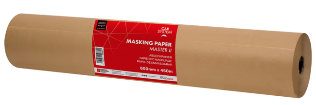 Car System Abdeckpapier Master II Braun 20 / 60 / 90 / 150 cm x 450 Meter