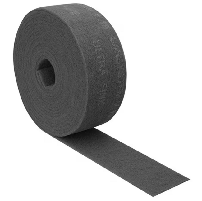 Mirka Mirlon Schleifvlies Rollen Breite X Länge 100x10000 Feinheitsgrad Kultra Fine 1500 Mirka