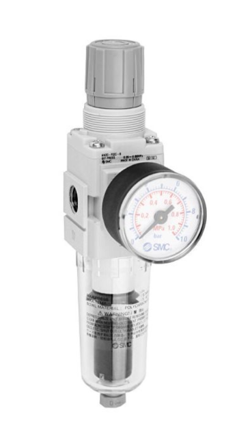 Filterregler SMC 1/4" mit autom. Ablass