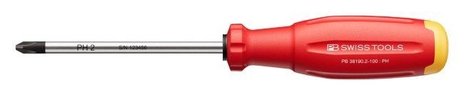 PB 38190 SwissGrip Evo Phillips-Schraubendreher (Metall)