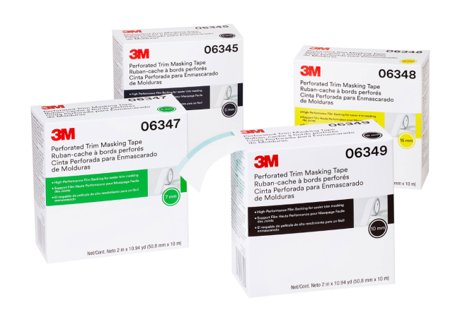 3M Perforiertes Lift n Stick Abdeckband (Stego-Band) – 50,8 mm x 10 m Rolle