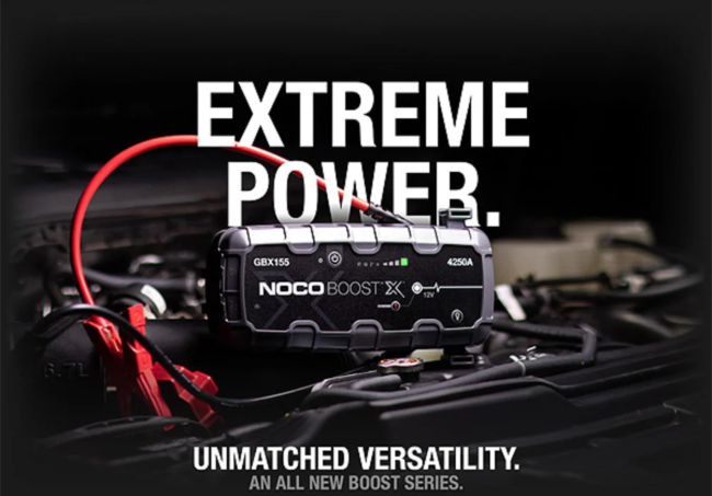 Preview: NOCO Boost X GBX155 – Extrem leistungsstarkes 12V Lithium-Starthilfegerät (4'250 A)