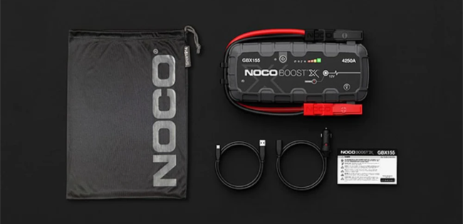 Preview: NOCO Boost X GBX155 – Extrem leistungsstarkes 12V Lithium-Starthilfegerät (4'250 A)