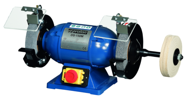 Proton DS-150M Doppelschleifmaschine mit Wellenverlängerung