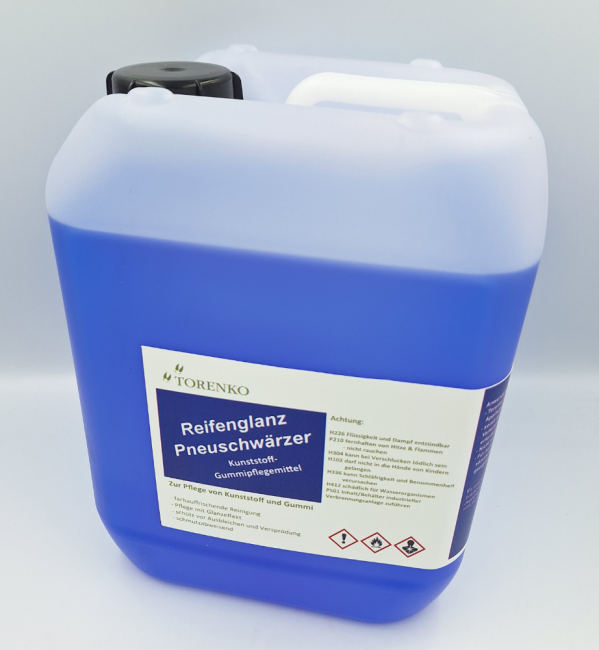 Torenko Reifenglanz / Pneuschwärzer Gummipflege 5 Liter