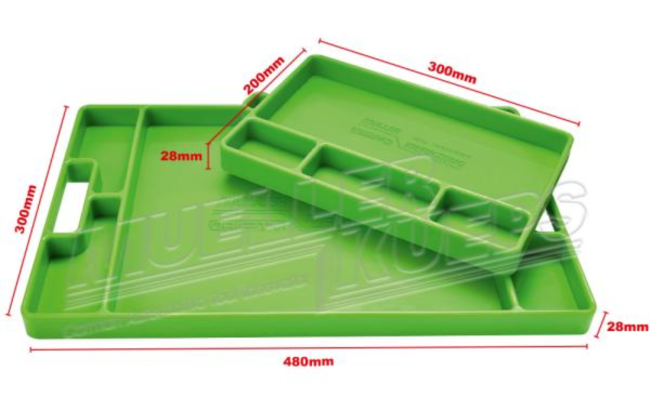 Rutschfeste Werkzeugablage 2-tlg.