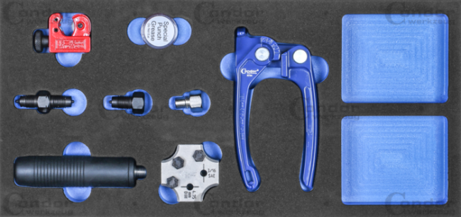 Bremsleitung Bördelgerät Set - Universal Für 4,75mm Kfz-Bremsleitungen