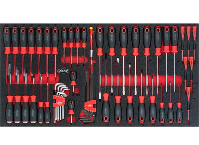 Werkstattwagen XL bestückt 375-tlg. Vigor Equipment V4542