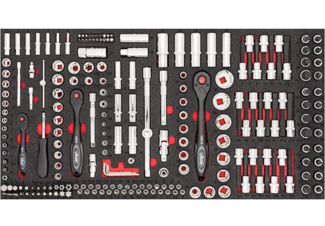 Preview: Werkstattwagen XL bestückt 375-tlg. Vigor Equipment V4542