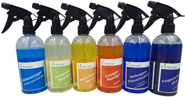 Torenko Reinigungs-Chemie Starter SET