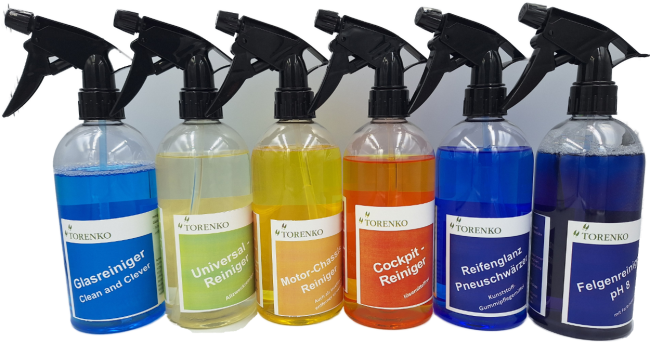 Torenko Reinigungs-Chemie Starter SET