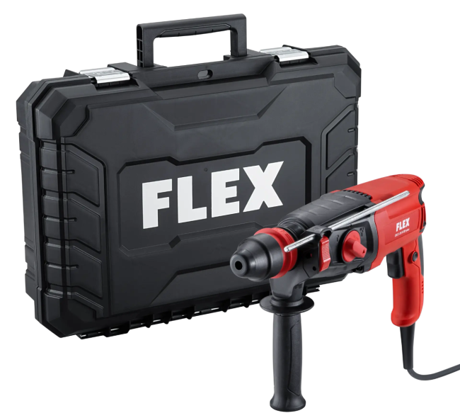 Flex Universal-Bohrhammer CHE 2-28 R SDS-plus TC (800 W inkl. Wechselbohrfutter & Koffer)