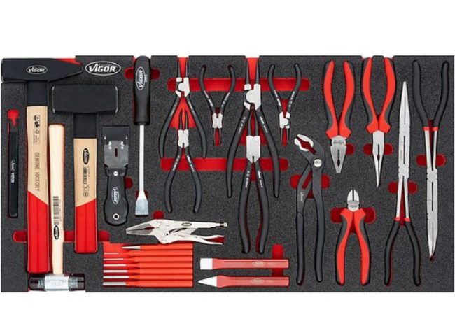 Werkstattwagen XL bestückt 375-tlg. Vigor Equipment V4542