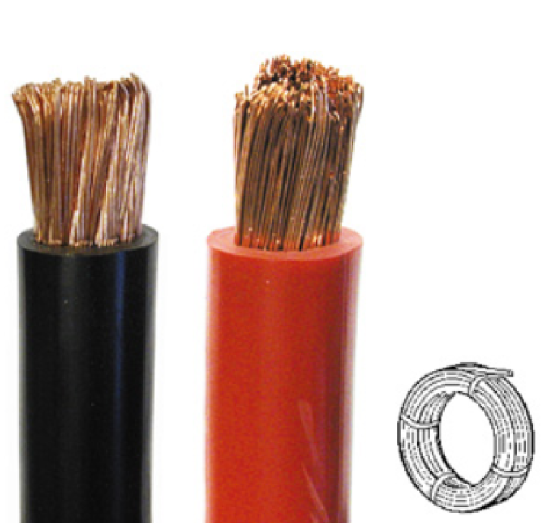 Batteriekabel - Anlasserkabel 25mm2 (per Meter)