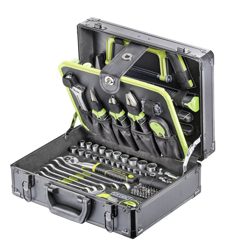 Fortec Werkzeugkoffer ECO-Line 126-tlg.
