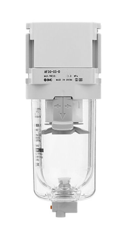 Filter SMC 1/4" / Wasserabscheider DL autom. Ablass