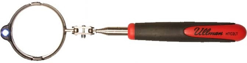 Teleskop Gelenkspiegel 60mm mit LED