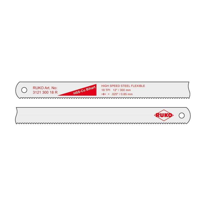 Ruko Handsägeblatt HSS-Co Bihart cobalt  24Z 300mm