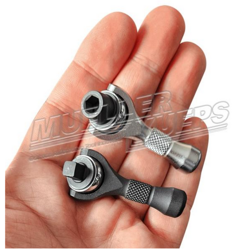 Micro-Knarren Satz 1/4" 2-teilig