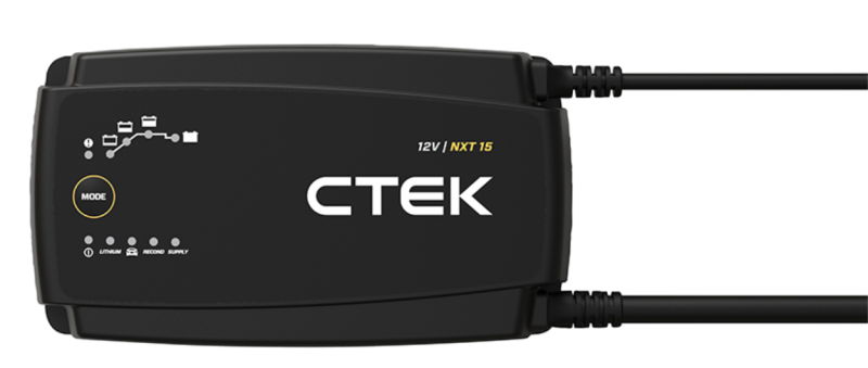 CTEK NXT 15 EU Professionelles Batterieladegerät und Stromversorgung 12V (Art. Nr. 40-419)