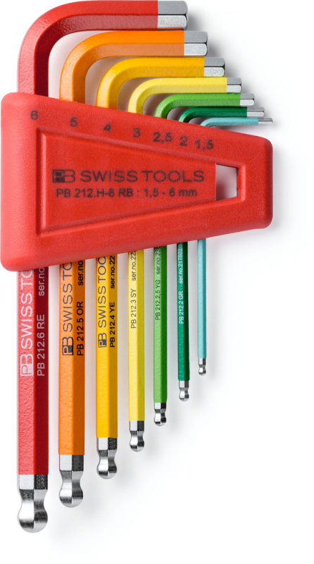 RainBow Winkelschraubendreher Set mit Kugelkopf