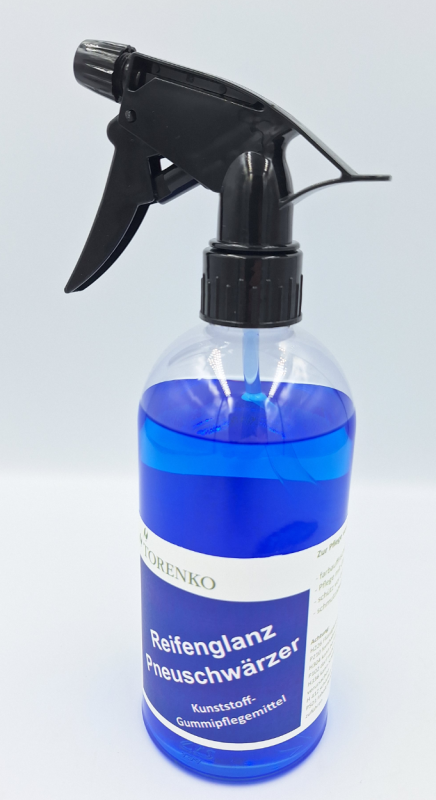 Torenko Reifenglanz / Pneuschwärzer Gummipflege 500 ml