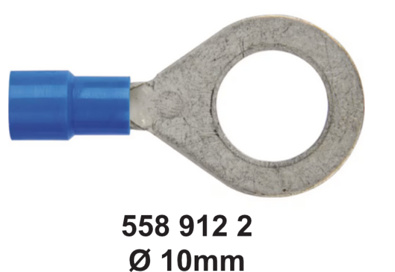 Elektrostecker Blau 2.5mm2