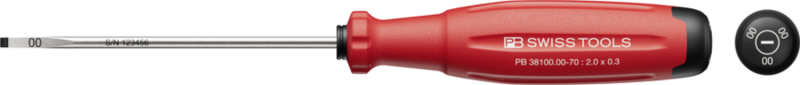 PB 38100 SwissGrip Evo Schlitz-Schraubenzieher (einzeln)