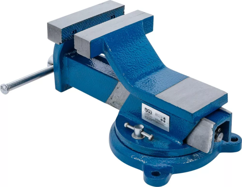 Stahl-Schraubstock geschmiedet 125 mm Spannbacken