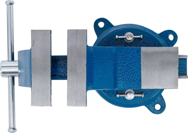 Stahl-Schraubstock geschmiedet 125 mm Spannbacken